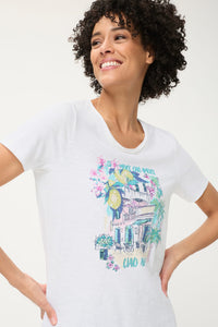 T-shirt imprimé « Ciao Amore »