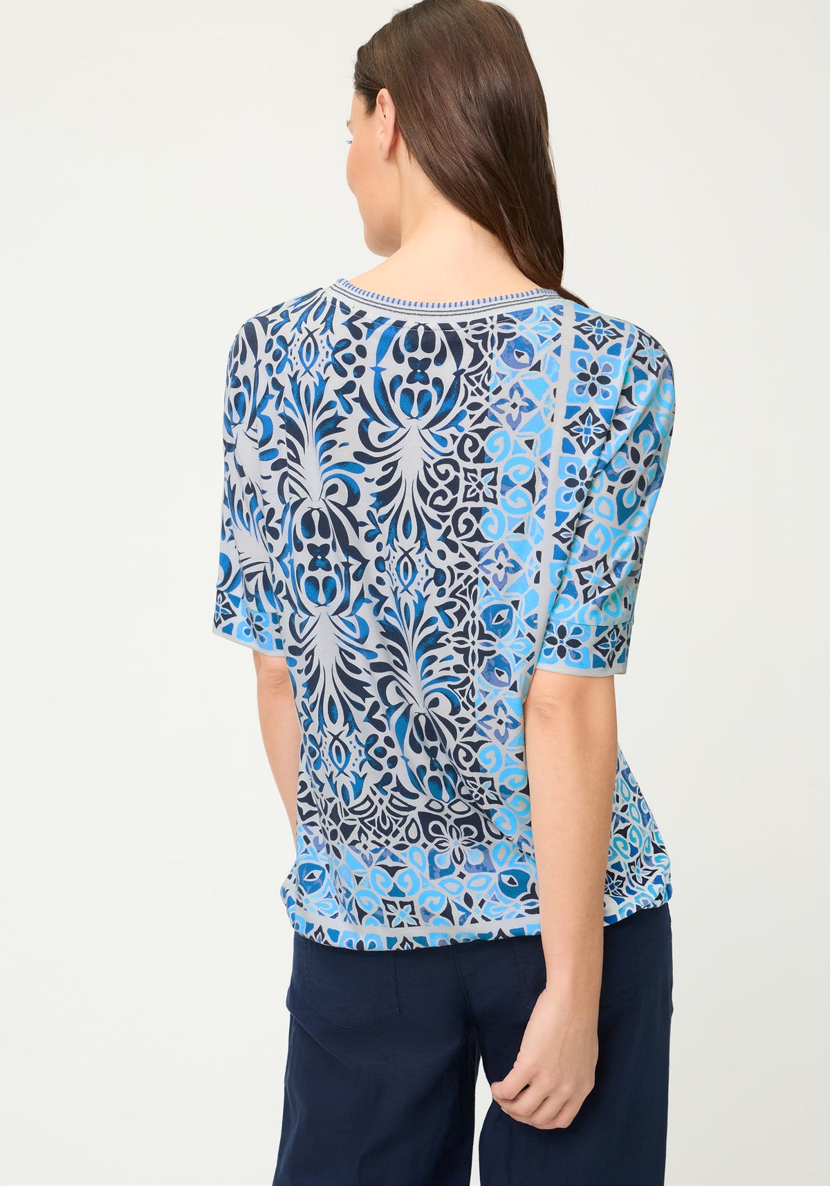 Panneaux Tile Print T-Shirt