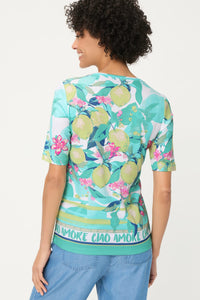 T-shirt imprimé Lemon Amore