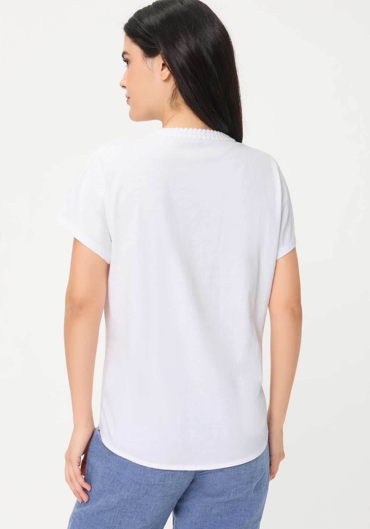 T-shirt tunique brodé