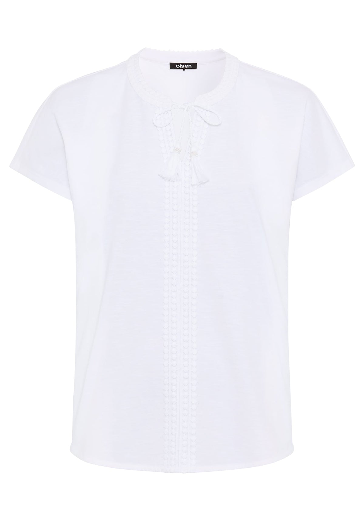 T-shirt tunique brodé