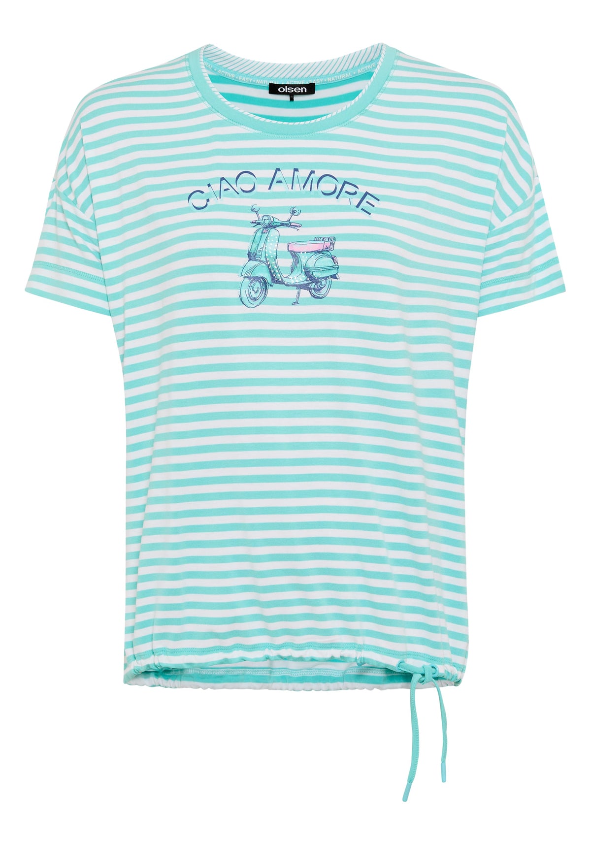 T-shirt à rayures Vespa