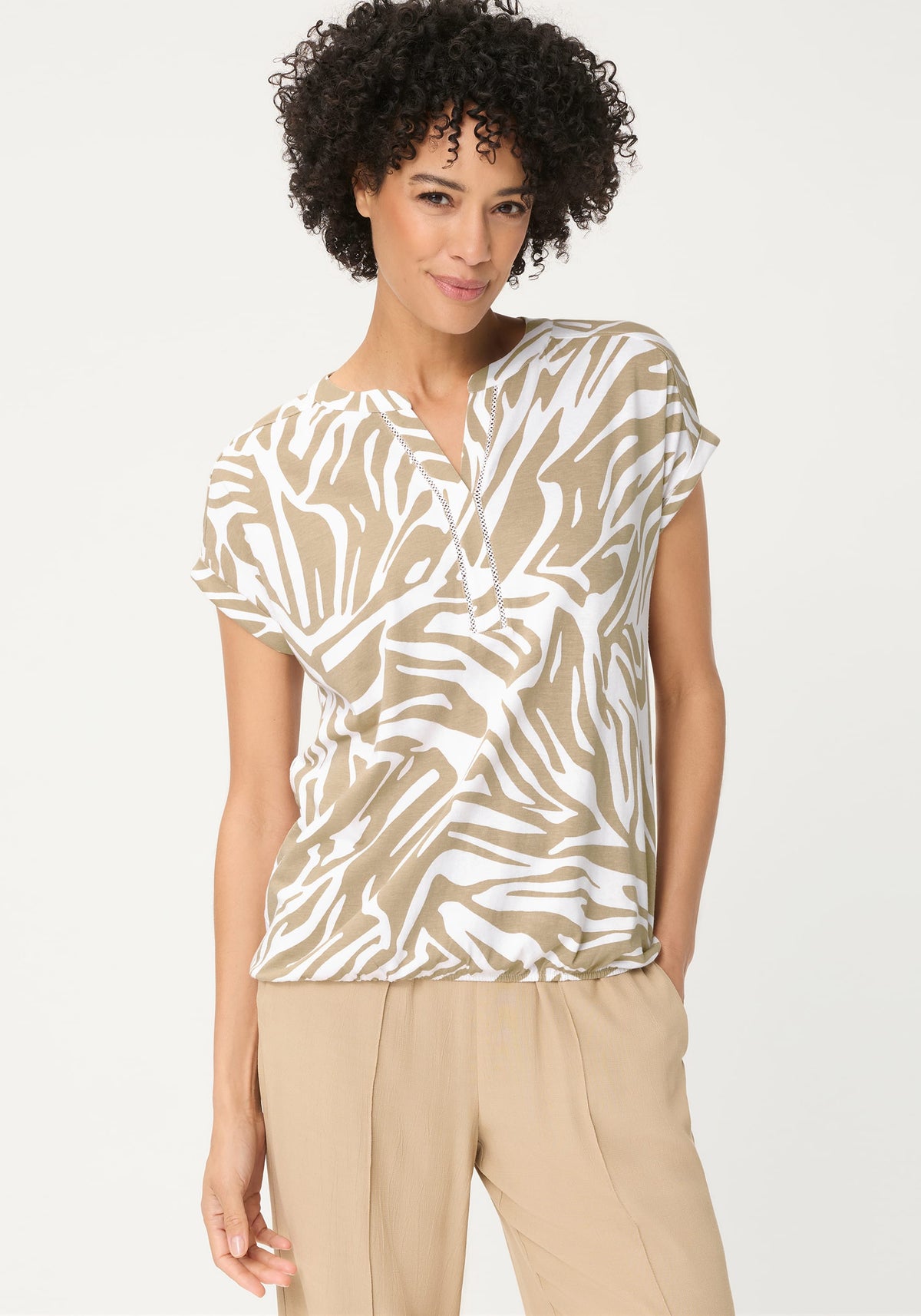 T-shirt tunique Neo Zebra