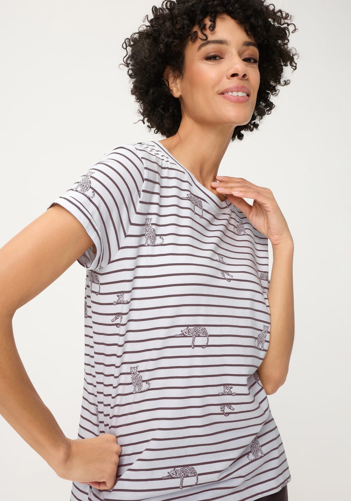 T-shirt à rayures