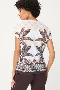 T-shirt imprimé Panneaux