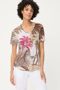 T-shirt imprimé « Savanna »