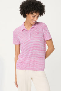 Polo à rayures