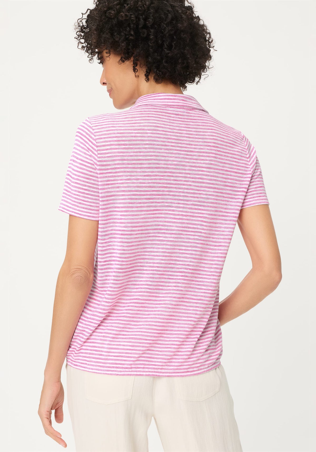 Polo à rayures