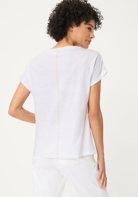 T-shirt imprimé Panneaux