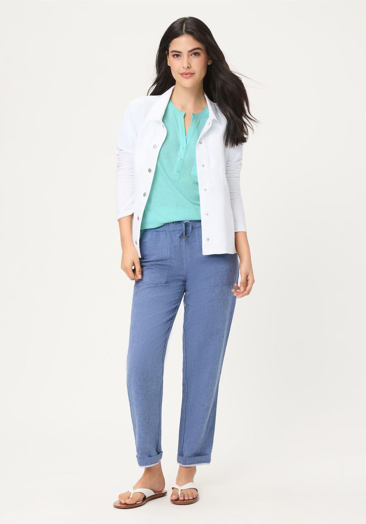 T-shirt Henley uni