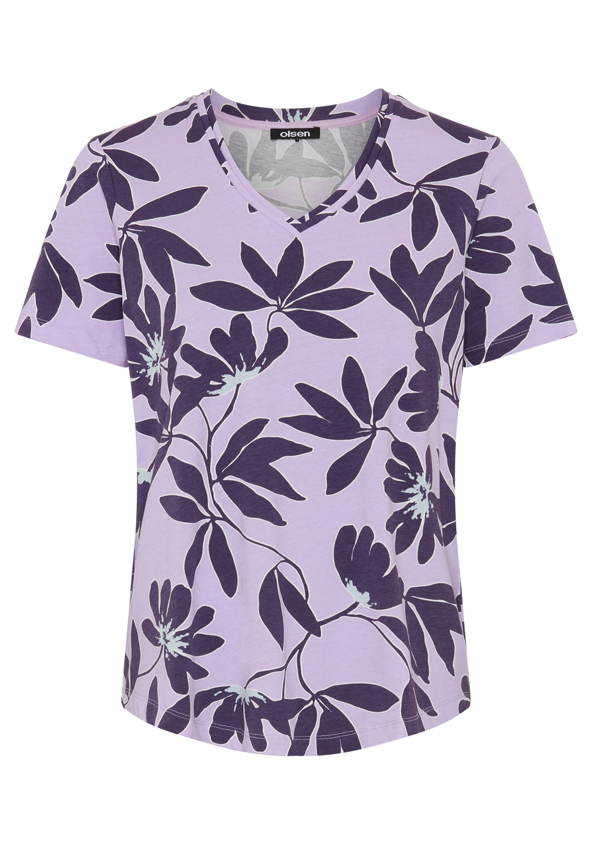 Magnolia Print T-Shirt
