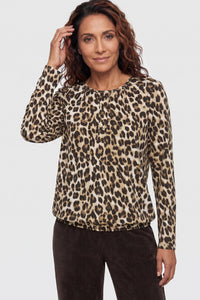 T-shirt léopard