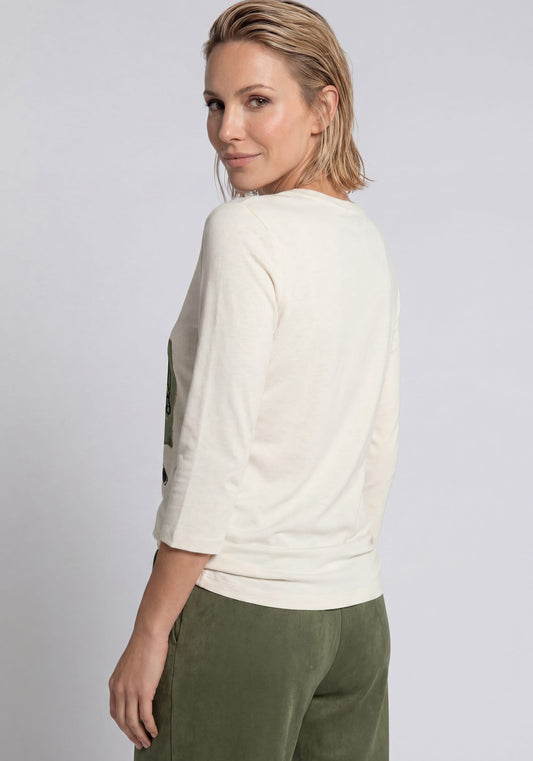 T-Shirt à imprimé placement