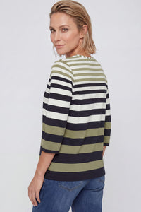 Embellished Stripe T-Shirt