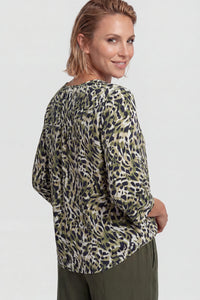 Peekaboo Modern Animal Print T-Shirt