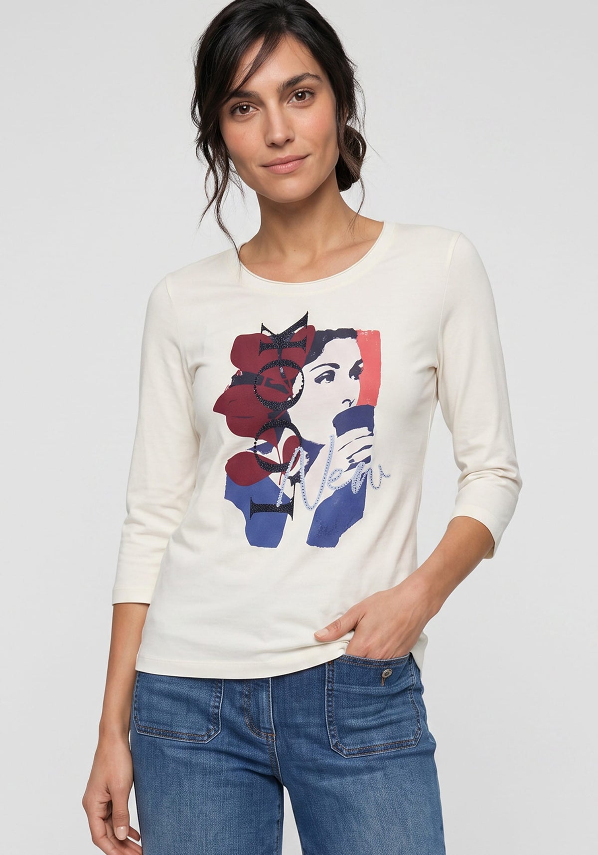 Graphic Placement Print T-Shirt