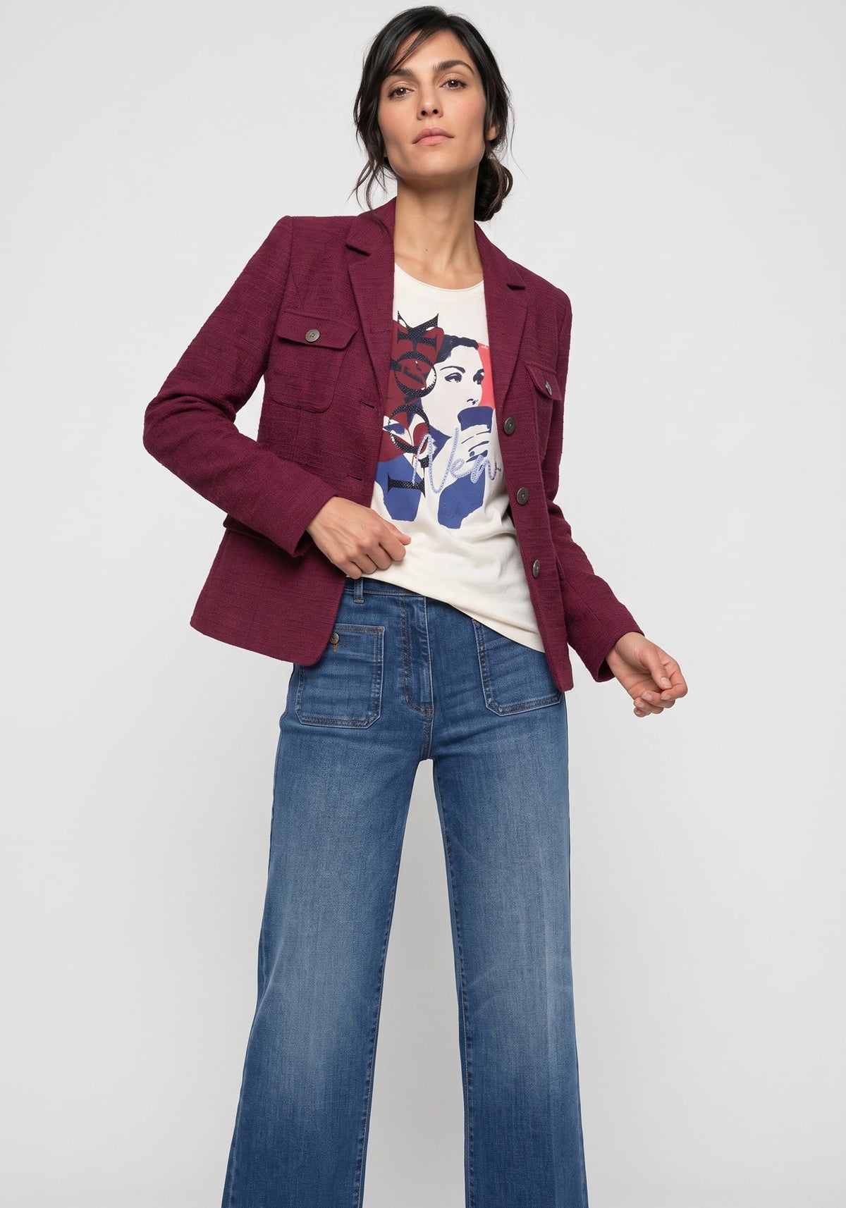 Graphic Placement Print T-Shirt