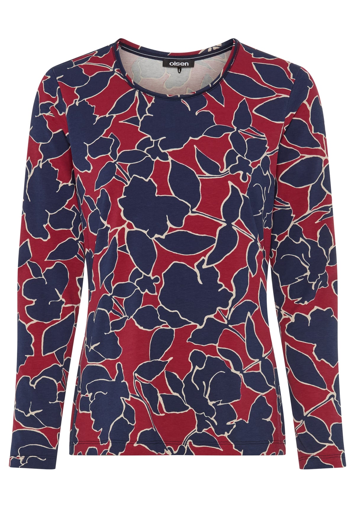 Abstract Floral T-Shirt