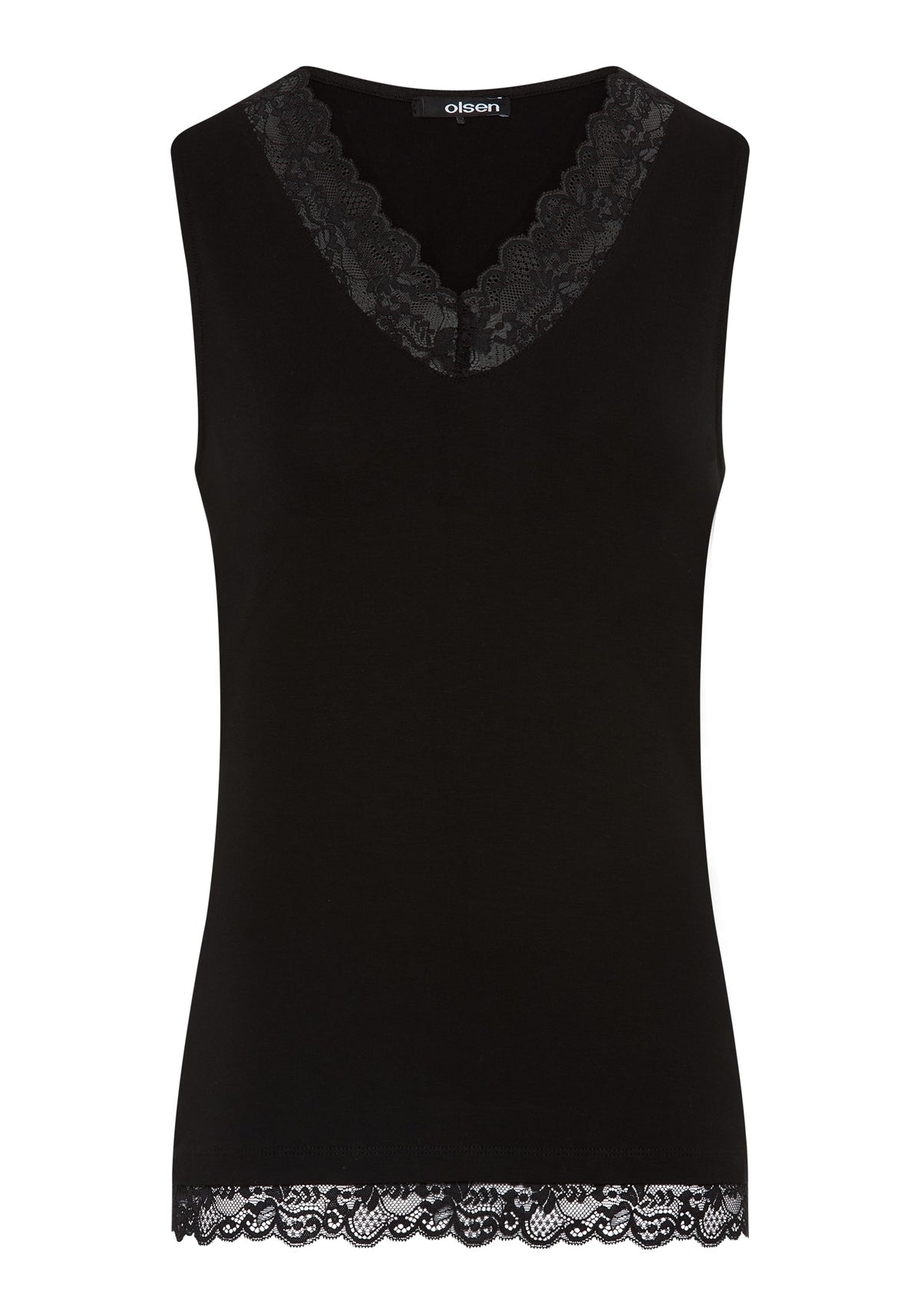 Lace Trim Shell