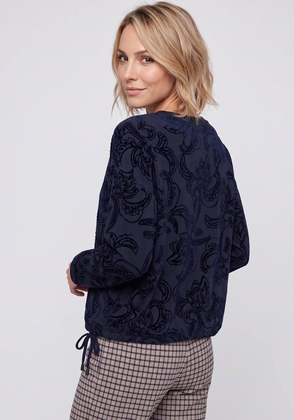 Ornamental Velvet T-Shirt