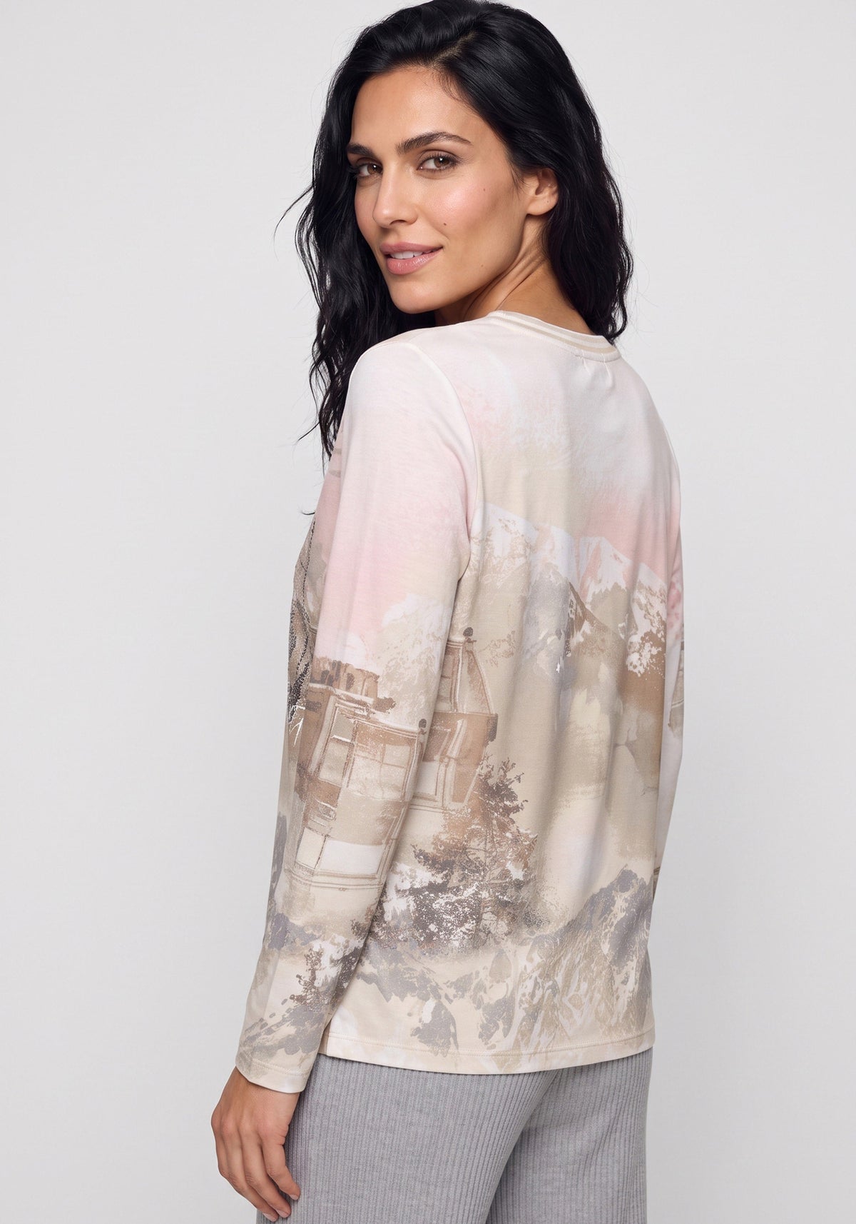Placement Print T-Shirt