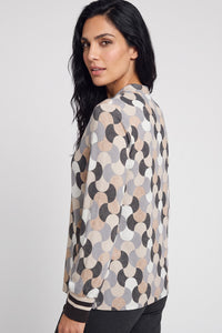 T-Shirt imprimé géo