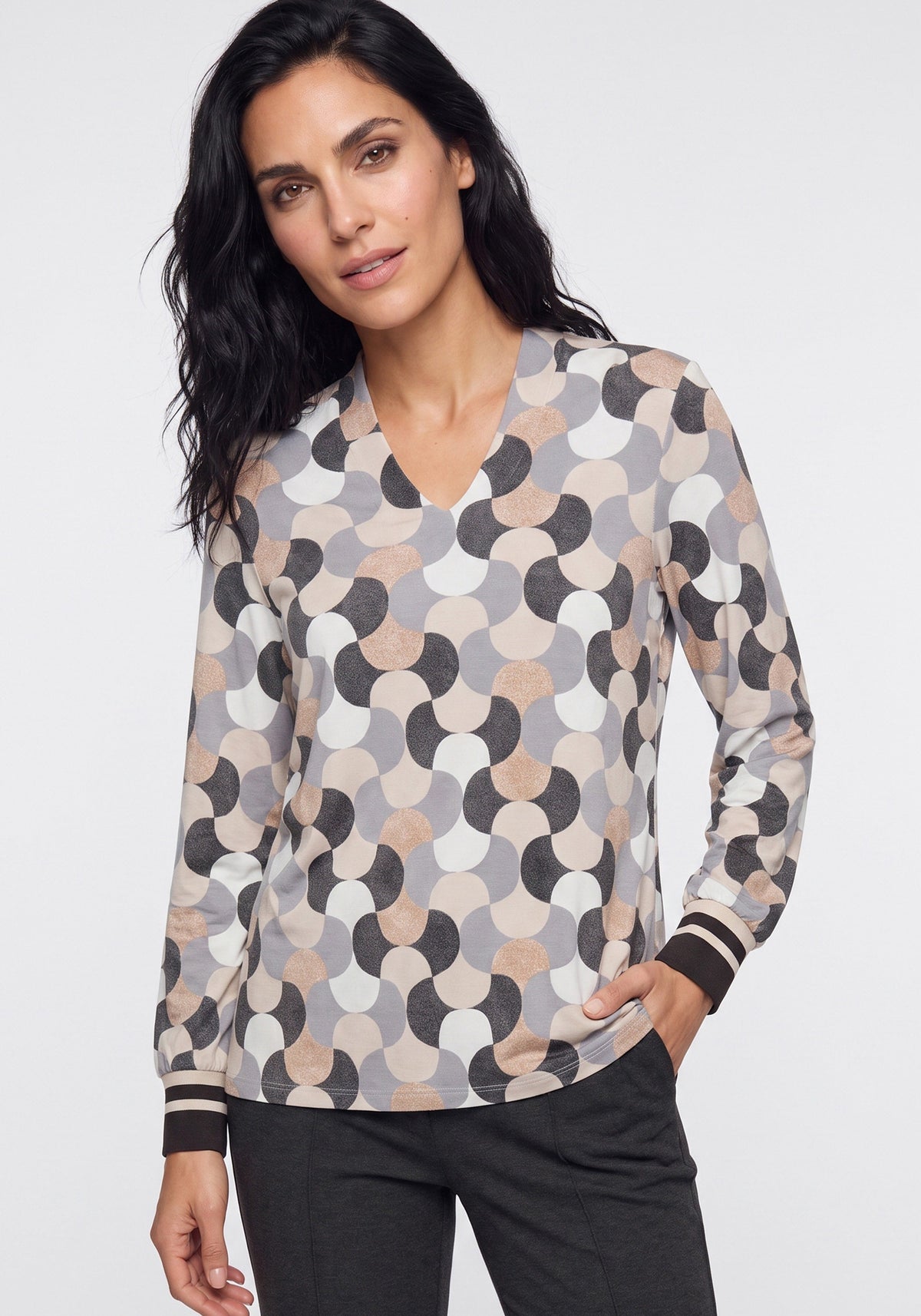 Geo Print T-Shirt