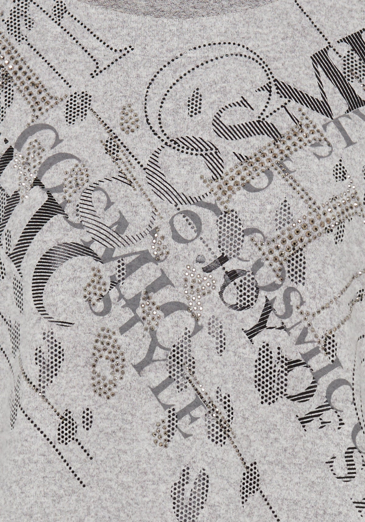 Power Print Jersey Knit Top