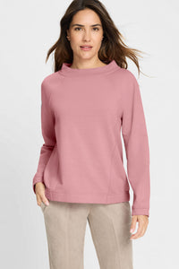 Funnel Neck Jersey Top