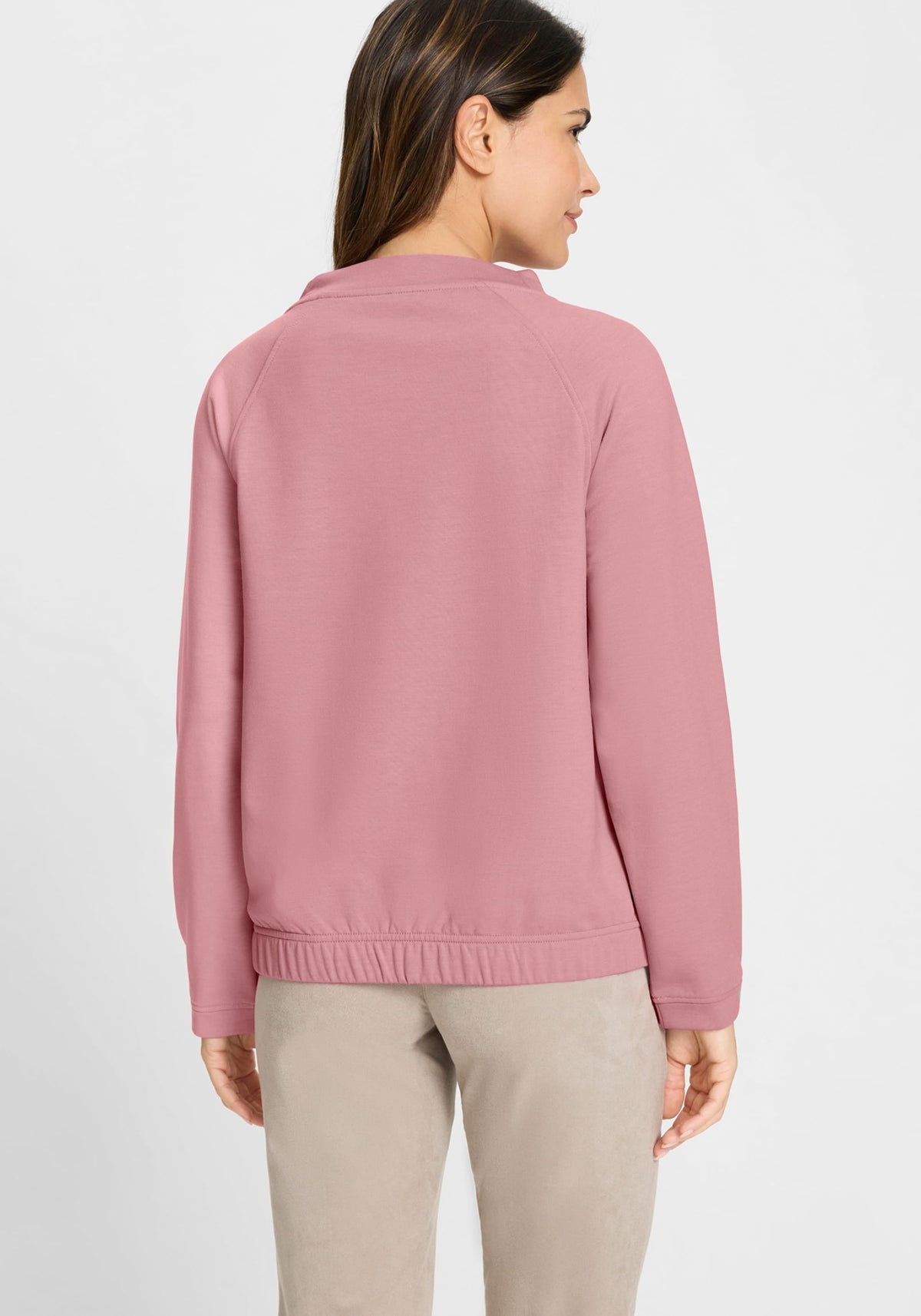 Funnel Neck Jersey Top