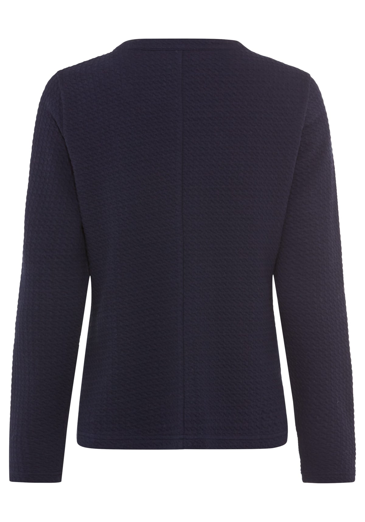 Houndstooth Texture Jersey Jacket