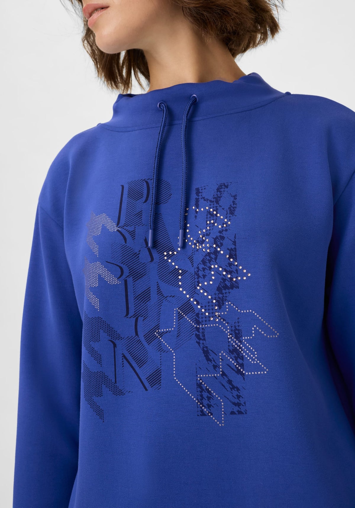 Scuba Jersey Embellished Top