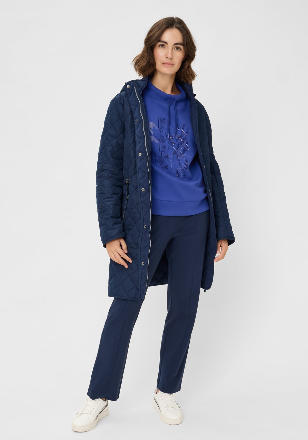 Scuba Jersey Embellished Top