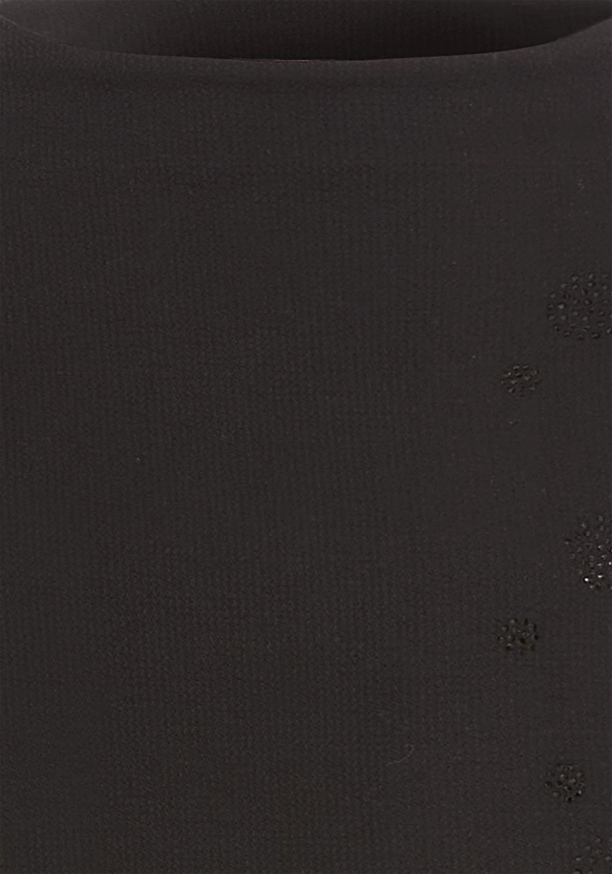 Top en jersey à col cheminée avec ornements