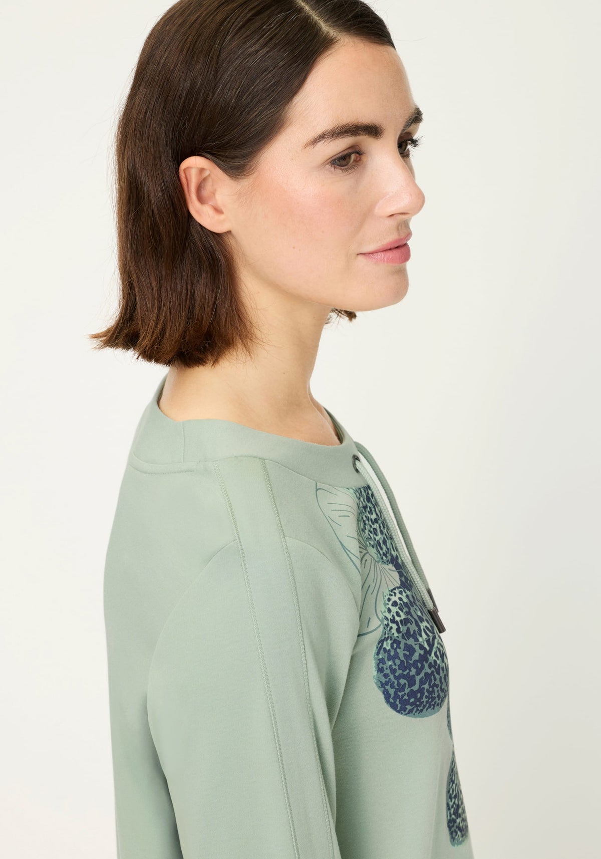 Placement Print Jersey Top