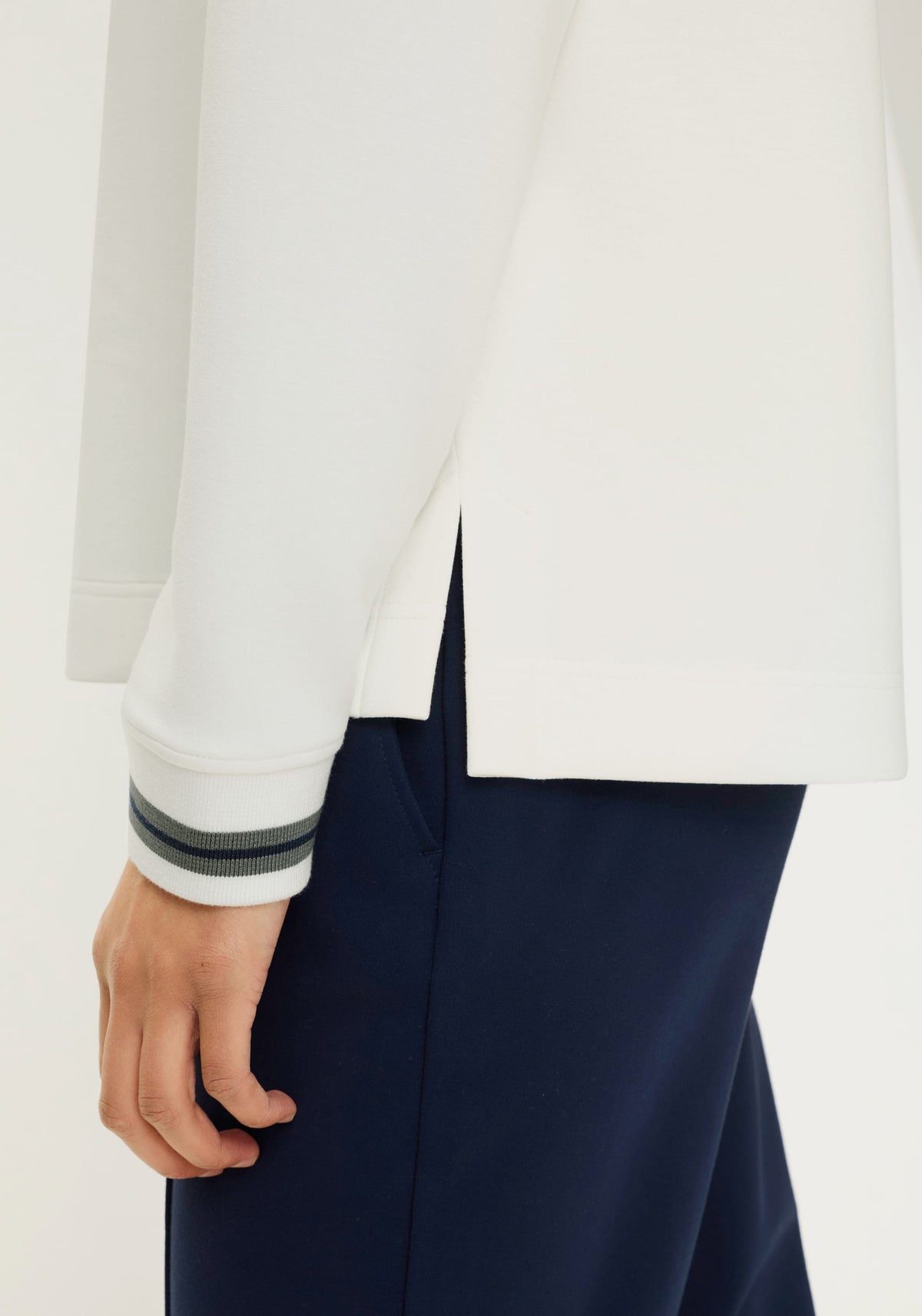 Scuba Knit Jersey Top