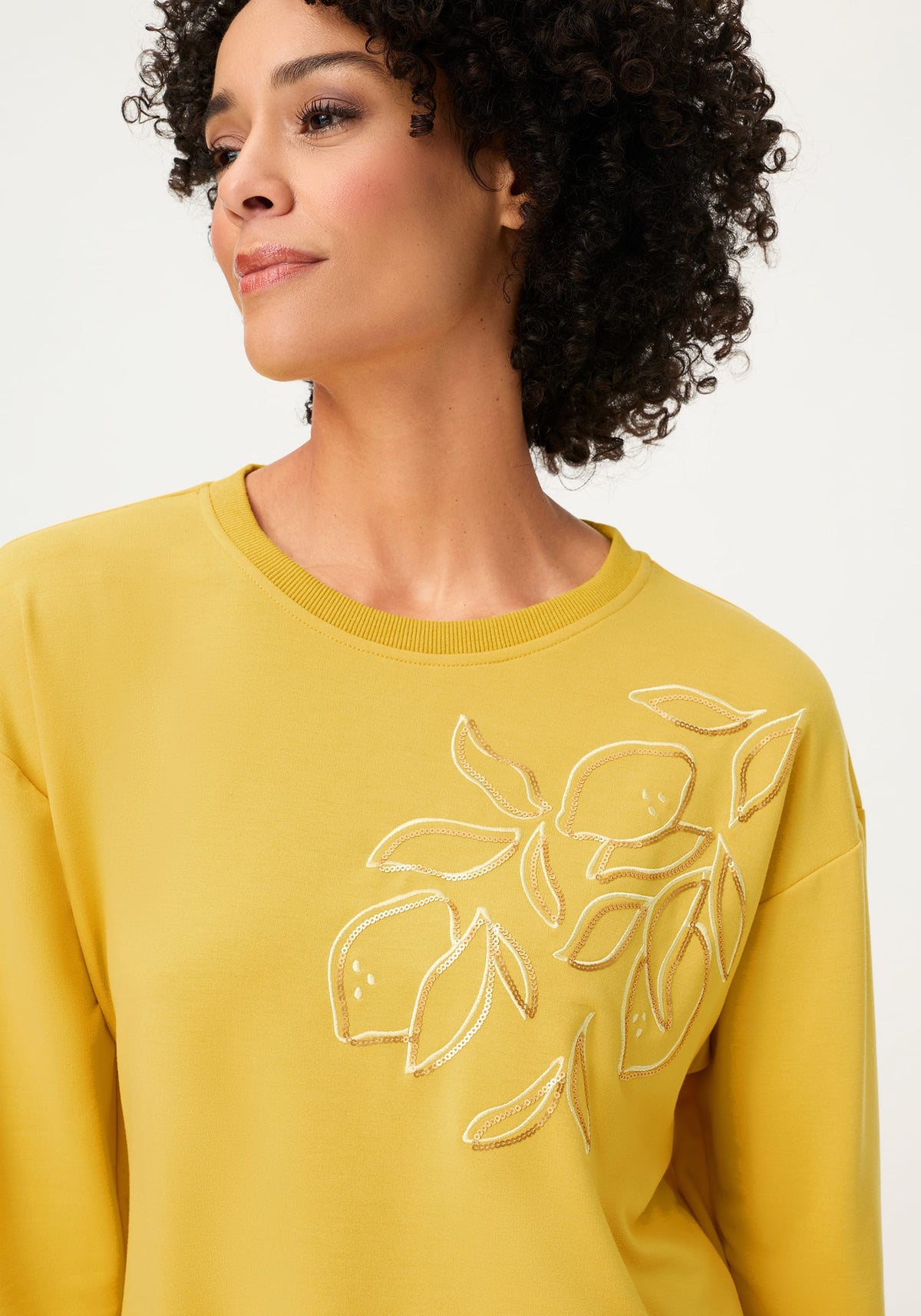 Haut en jersey orné