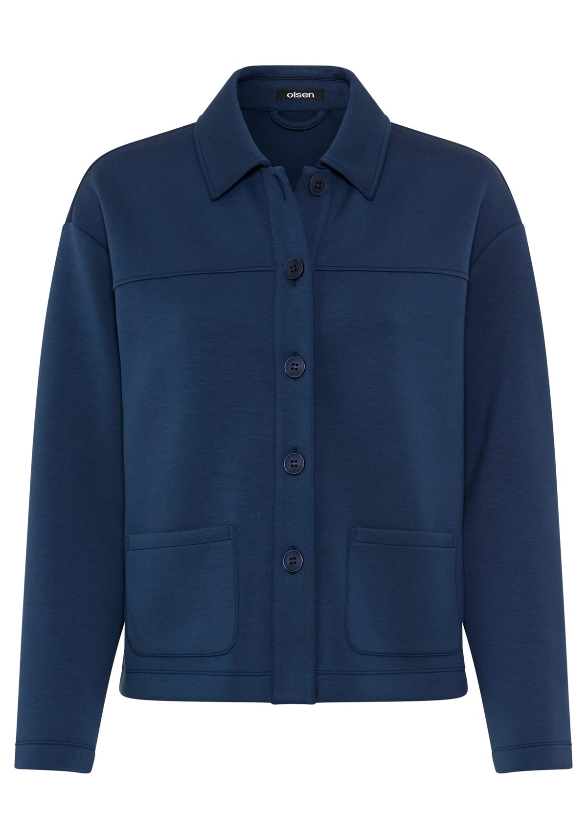 Scuba Knit Jersey Jacket