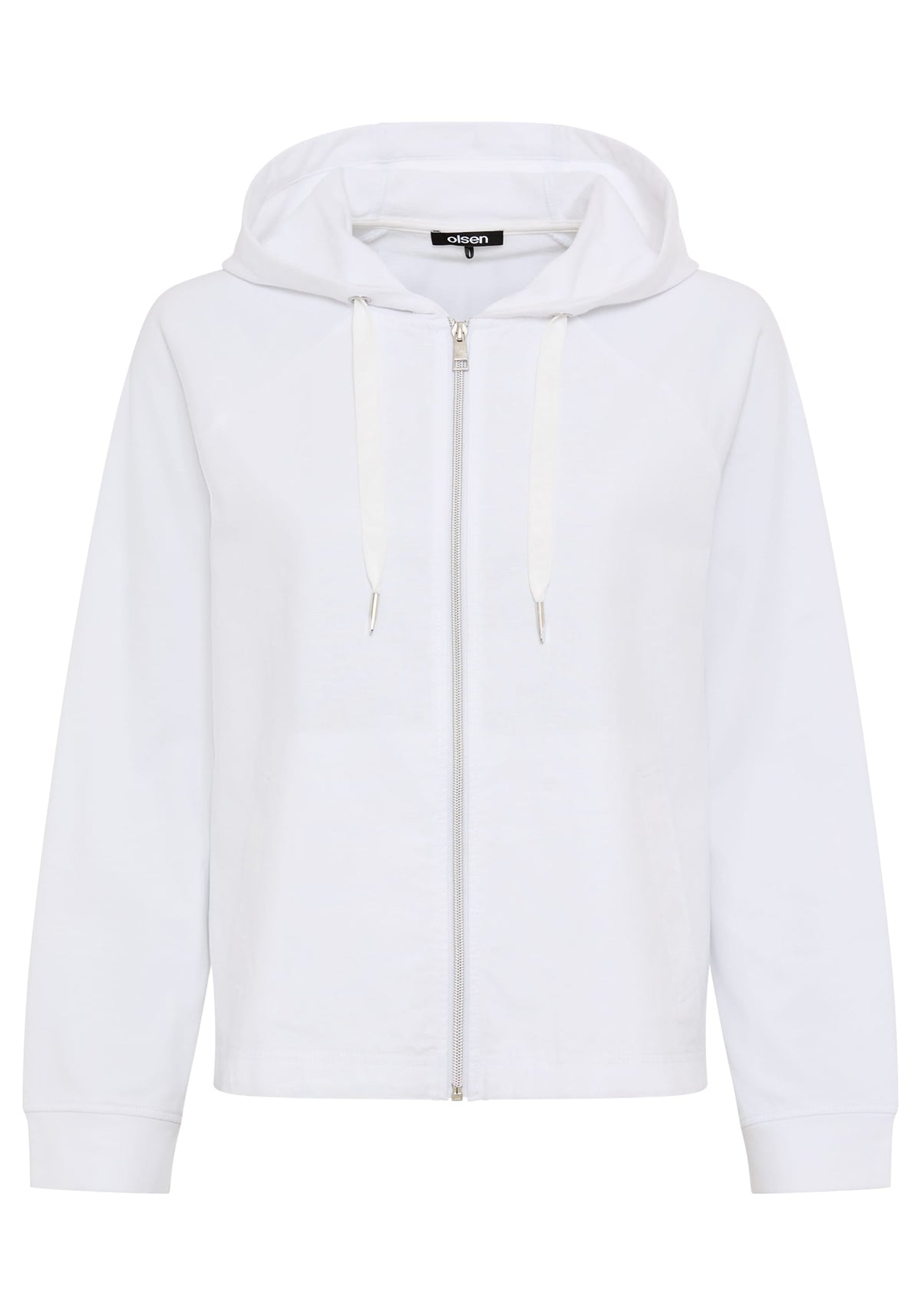 Mixed Media Hooded Jacket