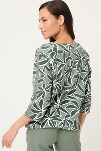 Haut en jersey Palm Design