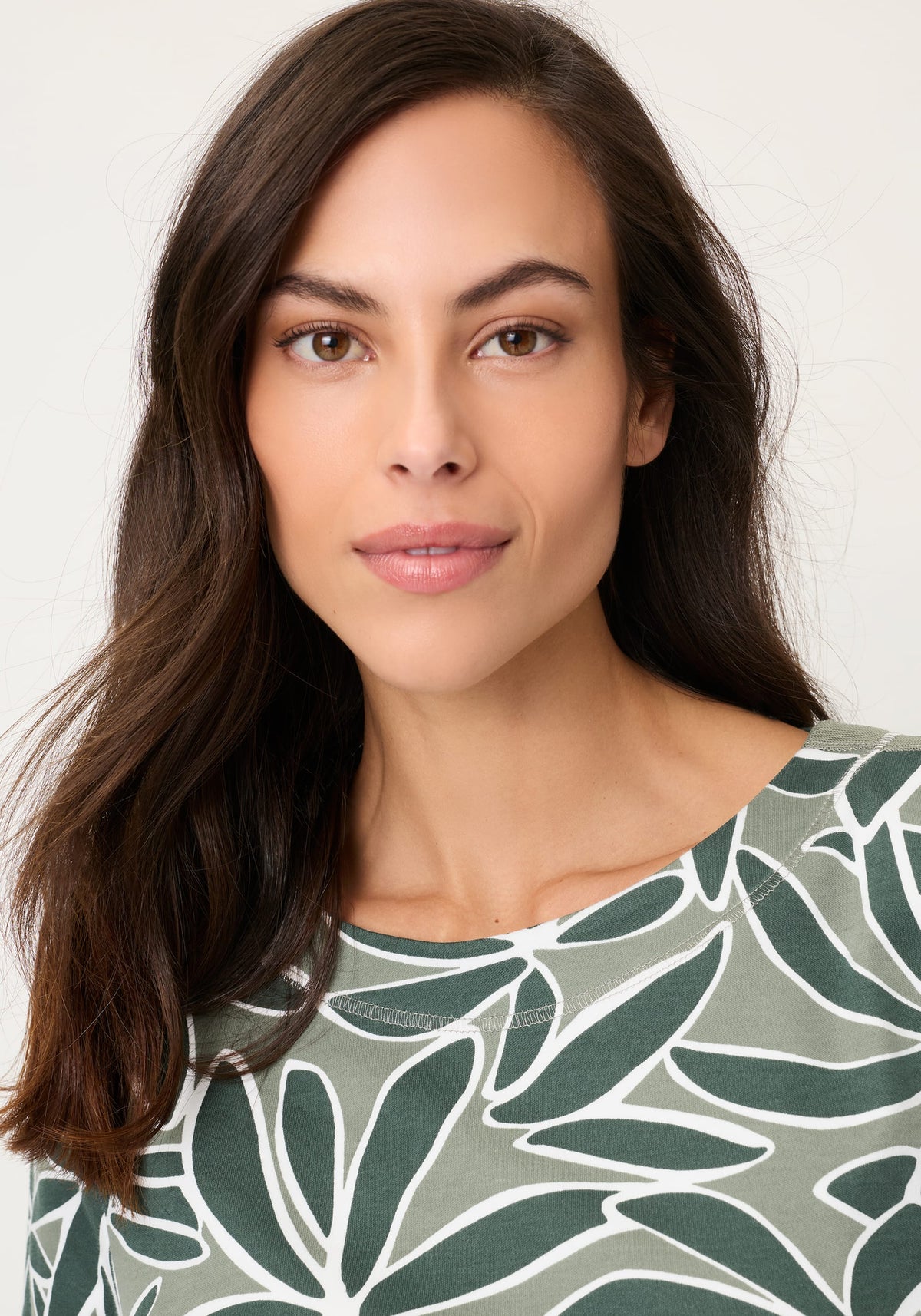 Haut en jersey Palm Design