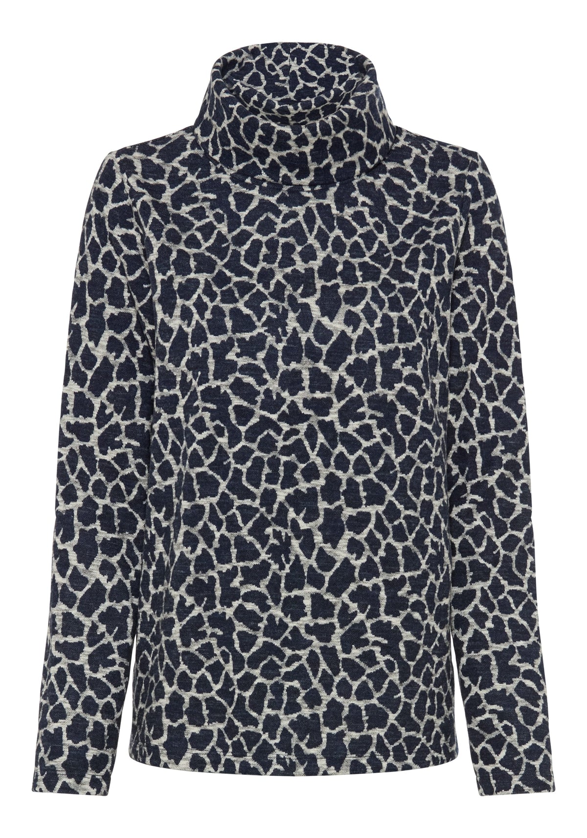 Funnel Neck Jersey Top