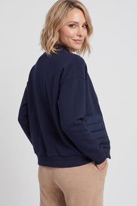Jersey Knit Zip Jacket