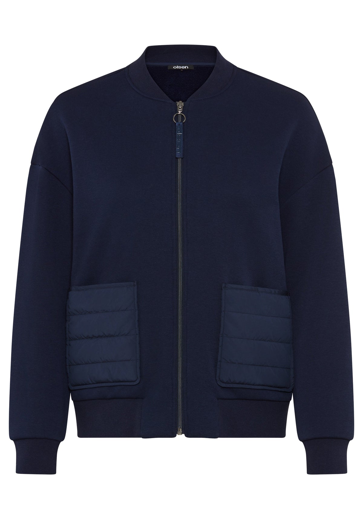 Jersey Knit Zip Jacket