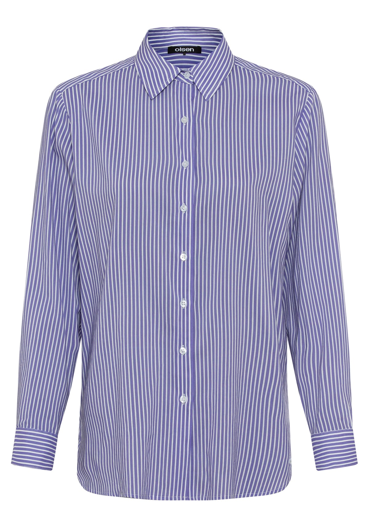 Cotton Blend Stripe Shirt