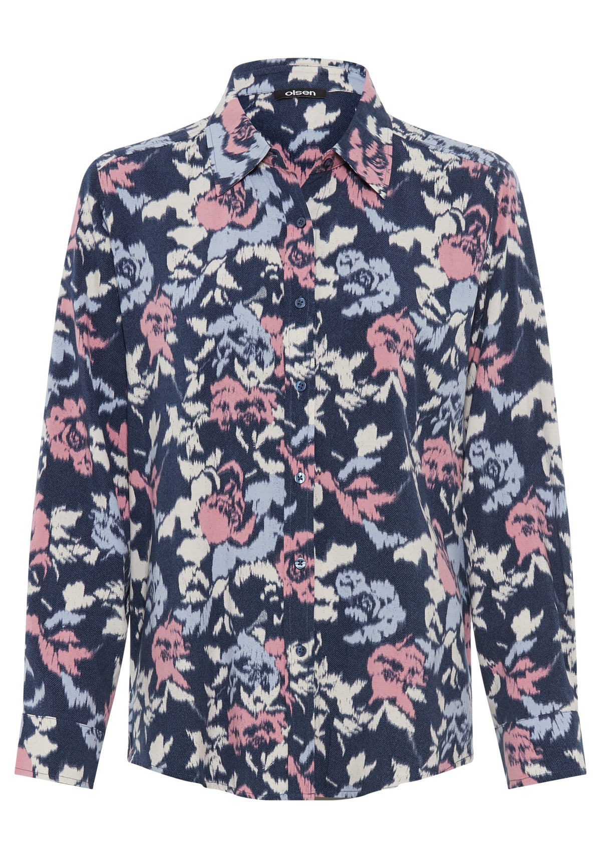 Abstract Floral Shirt