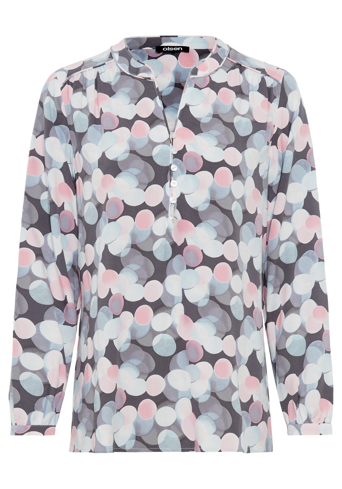 Digital Dot Tunic Blouse