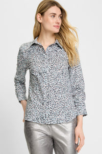 Minimal Leopard Print Shirt