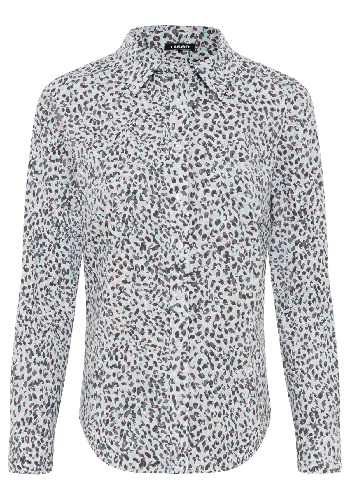 Minimal Leopard Print Shirt