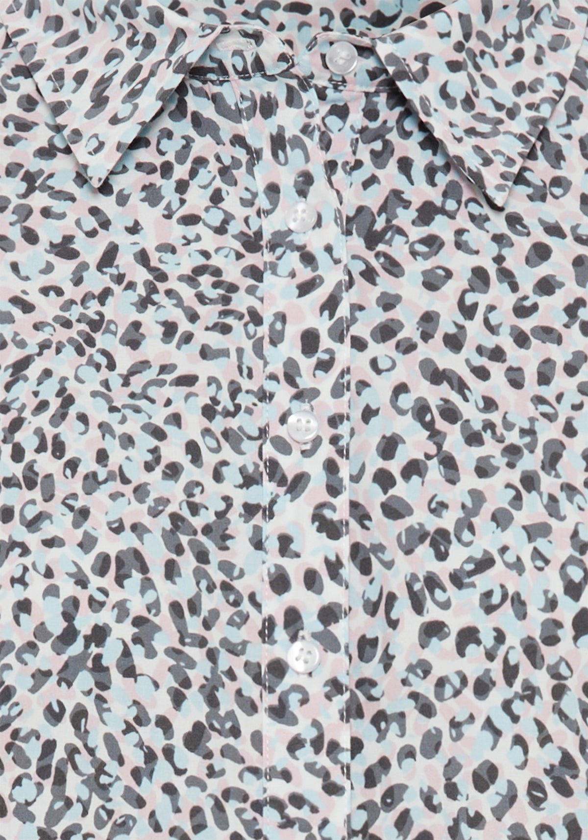 Minimal Leopard Print Shirt